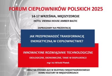 XXIX Forum Ciepłowników Polskich