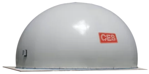 Biogas tanks