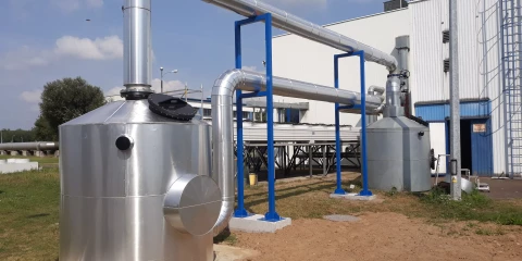 2x1.2 MW cogeneration units for a wastewater treatment plant in Łódź