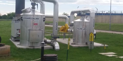 Stacja Uzdatniania Biogazu dla MPWiK w Krakowie