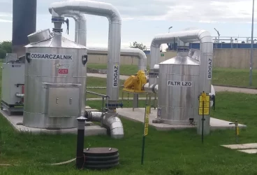 Biogas treatment plant for MPWiK in Krakow