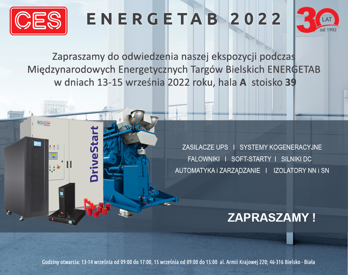 CES zaprasza na Energetab 2022